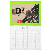 HannaH's Imitate-Collages, 2008 Kalender (Mär 2027)