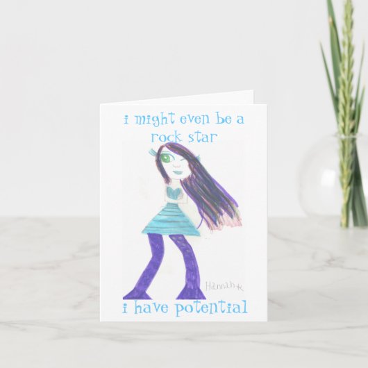 Hannah's Note Card Karte (Vorderseite)