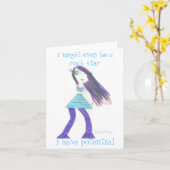 Hannah's Note Card Karte (Gelbe Blume)