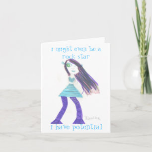 Hannah's Note Card Karte