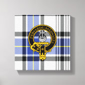Hannay Scottish Wappen und Tartan Canvas print Leinwanddruck (Vorderseite)
