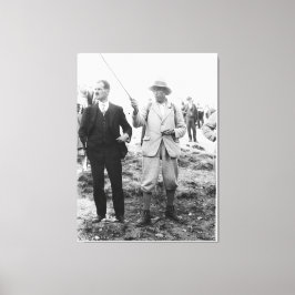 Hannes Schneider 1929 –Pionier des alpinen Sports Leinwanddruck