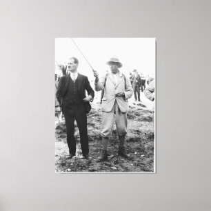 Hannes Schneider 1929 –Pionier des alpinen Sports Leinwanddruck