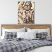 Hannibal (247-183 v. Chr.) (Gravieren) Leinwanddruck (Insitu (Schlafzimmer))