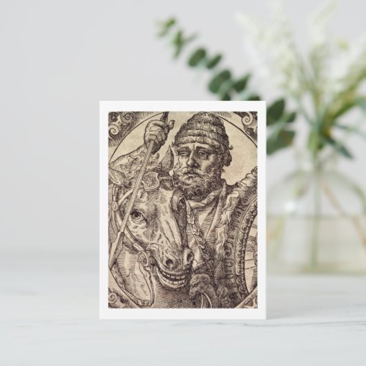 Hannibal (247-183 v. Chr.) (Gravieren) Postkarte (Stehend Vorderseite)