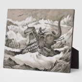 Hannibal (247-c.183 BC) and his war elephants cros Fotoplatte (Seite)