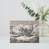 Hannibal (247-c.183 BC) and his war elephants cros Postkarte (Stehend Vorderseite)