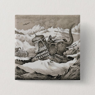 Hannibal (247-c.183 BC) und seine Button