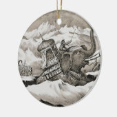 Hannibal (247-c.183 BC) und seine Keramik Ornament (Links)