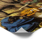 Hannibal Barca in den Alpen Zitat Poster (Ecke)