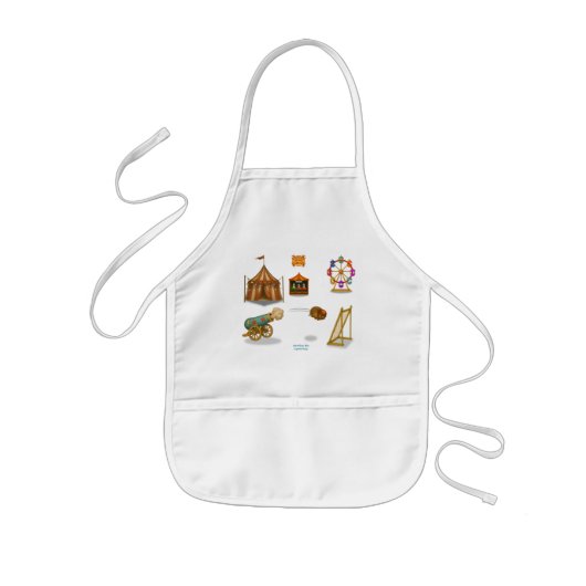 Hannibal die Kanonenkugel Kinderschürze (Vorne)