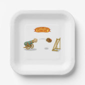 Hannibal die Kanonenkugel Pappteller (Vorderseite)