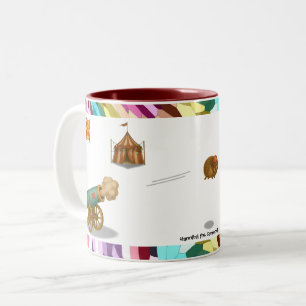 Hannibal die Kanonenkugel Zweifarbige Tasse