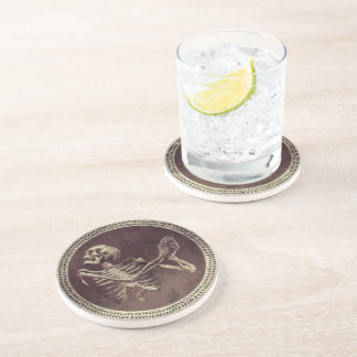 Hannibal Full Ringed Dancing Skull Getränkeuntersetzer