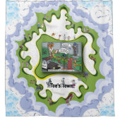 Hannibal Lecturn | Satirischer Humor Duschvorhang (Vorderseite)