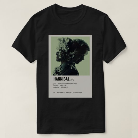 Hannibal Poster Sticker.png T-Shirt (Design vorne)