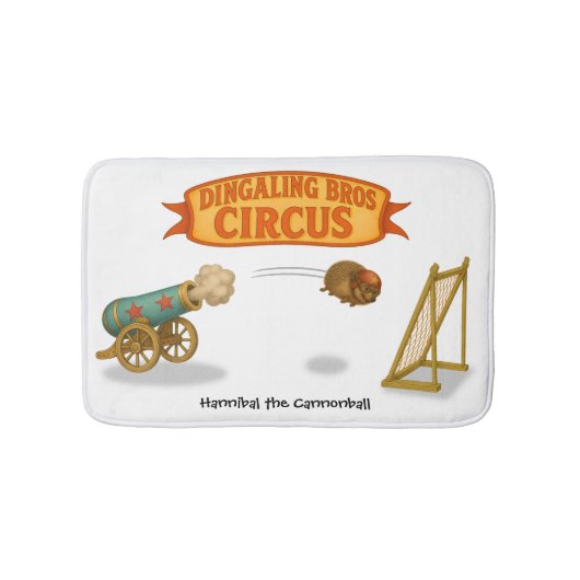 Hannibal the Cannonball Badematte (Vorderseite)