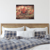 Hannibal über die Alpen Leinwanddruck (Insitu (Schlafzimmer))