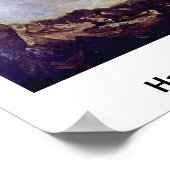 Hannibal überquert Alpen von Joseph William Turner Poster (Ecke)