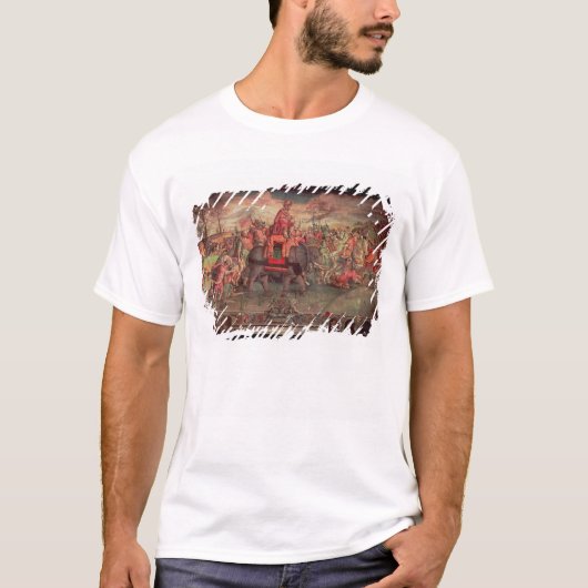 Hannibal, welches die Alpen überquert T-Shirt (Vorderseite)
