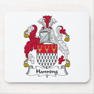 Hanning Familienwappen Mousepad