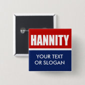 HANNITY 2012 BUTTON (Vorne & Hinten)
