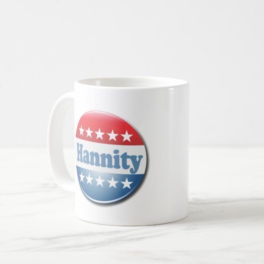 Hannity Knopf Kaffeetasse (Vorderseite Links)