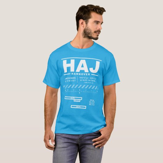 Hannover Airport HAJ T - Shirt (Vorne ganz)