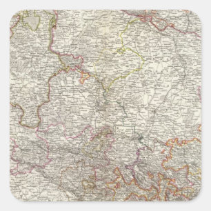 Hannover, Braunschweig, Oldenburg Quadratischer Aufkleber