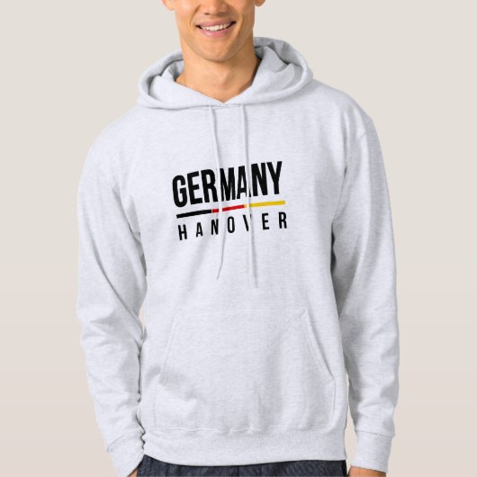 Hannover Deutschland Hoodie (Vorderseite)