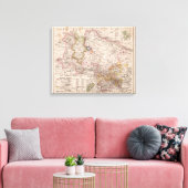 Hannover, Deutschland Leinwanddruck (Insitu (Wohnzimmer))