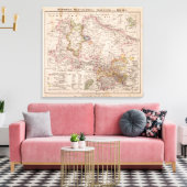 Hannover, Deutschland Leinwanddruck (Insitu (Wohnzimmer))