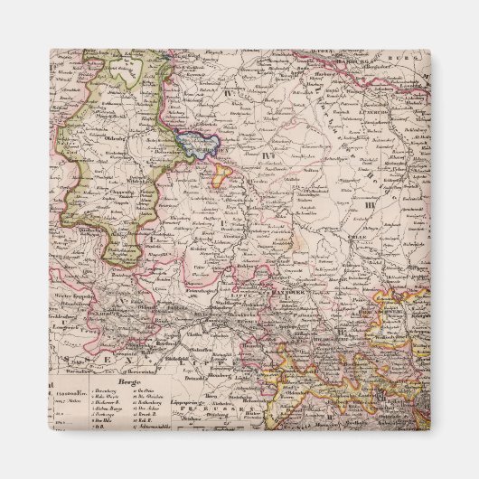 Hannover, Deutschland Magnet (Vorne)