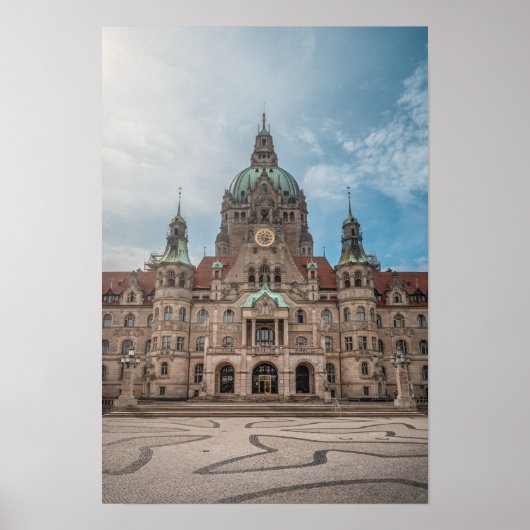 Hannover Deutschland Poster (Vorne)