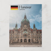 Hannover Deutschland Postkarte (Vorderseite)