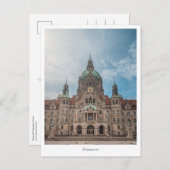 Hannover Deutschland Postkarte (Vorne/Hinten)