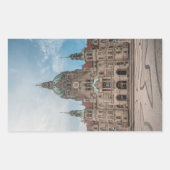 Hannover Deutschland Rechteckiger Aufkleber (Vorderseite)
