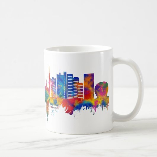 Hannover Deutschland Skyline Kaffeetasse (Rechts)