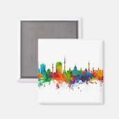 Hannover Deutschland Skyline Magnet (Vorderseite/Rückseite)