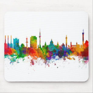 Hannover Deutschland Skyline Mousepad