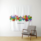 Hannover Deutschland Skyline Wandteppich (Beispiel)