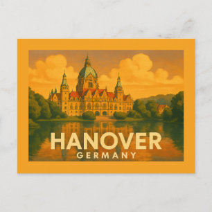 Hannover Deutschland Stadt Kunst Postkarte