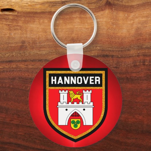 Hannover Flag Schlüsselanhänger (Vorderseite)
