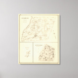 Hannover, Grafton Co Leinwanddruck