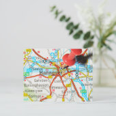 Hannover, Hannover, Deutschland Postkarte (Stehend Vorderseite)