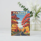 Hannover New Hampshire Travel Postkarte (Stehend Vorderseite)