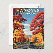 Hannover New Hampshire Travel Postkarte (Vorne/Hinten)