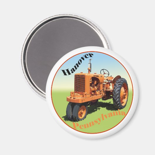 Hannover, Pennsylvania Magnet (Vorderseite/Rückseite)