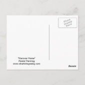 Hannover Pferde Postkarte (Rückseite)