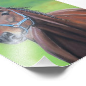 Hannover Pferdekunst Foto drucken (Ecke)